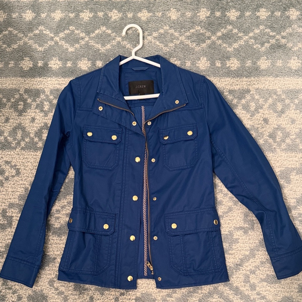 J. Crew Royal Blue Barn Jacket